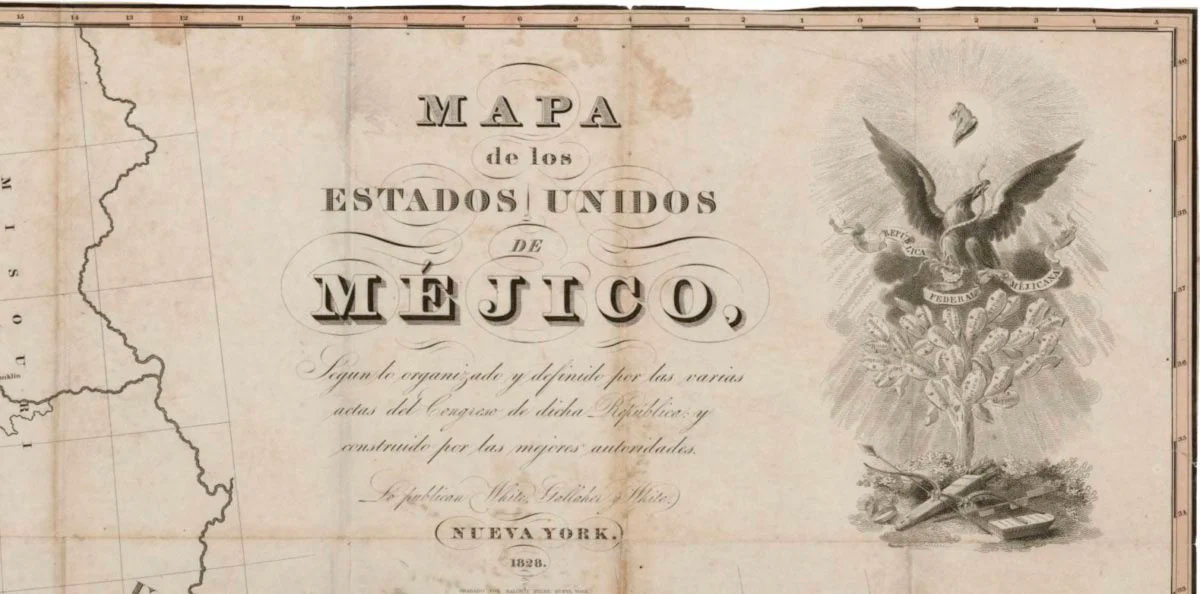 mapa de mejico